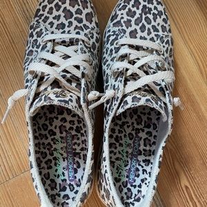 Leopard print sneakers